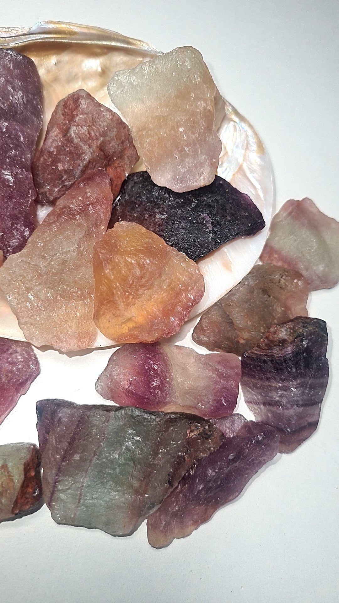 Rainbow Fluorite raw