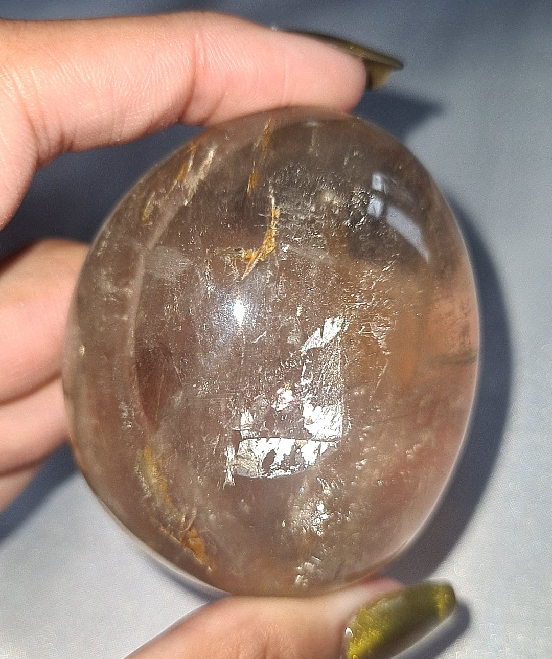 Smokey Quartz palmstone